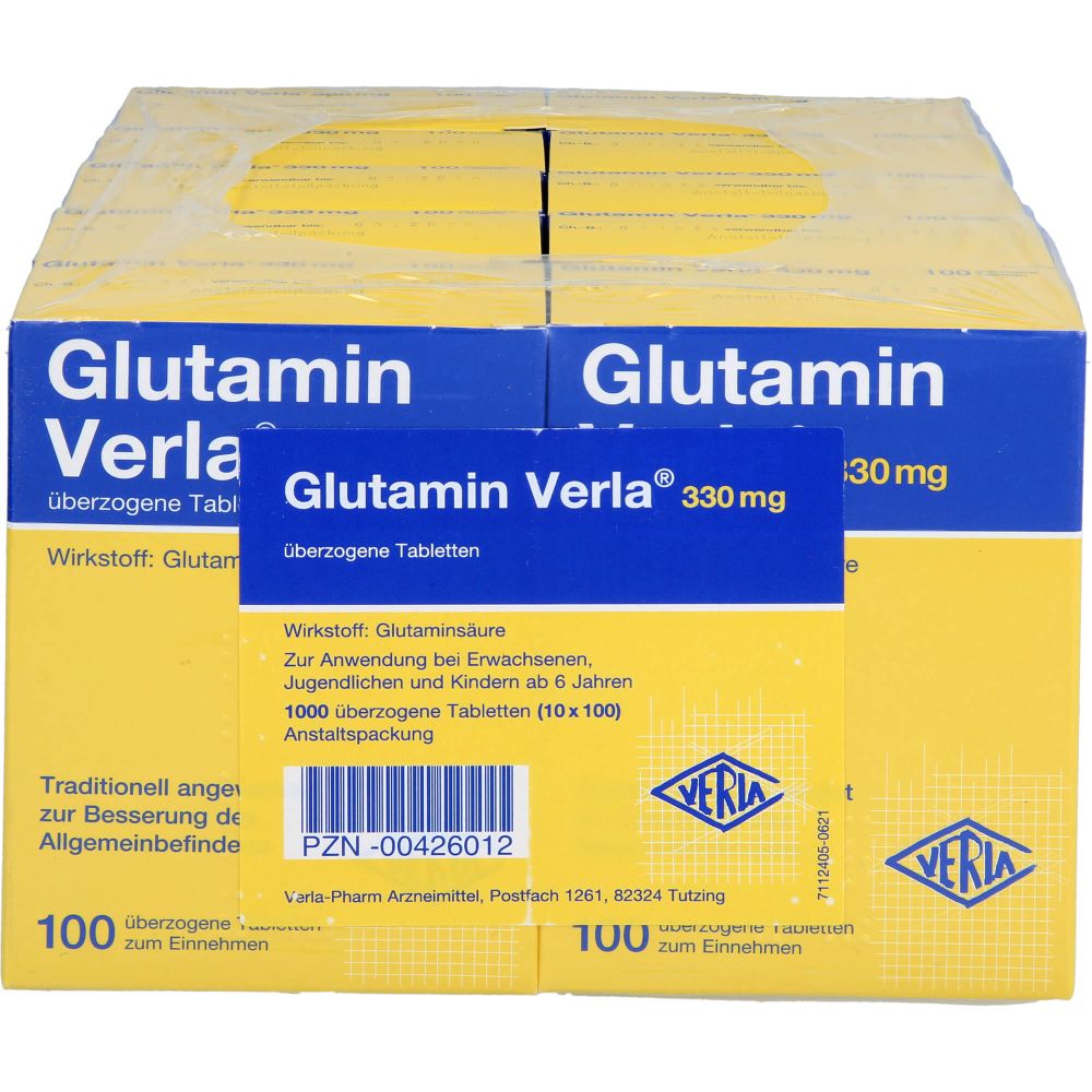 Glutamin Verla überzogene Tabletten 1000 St