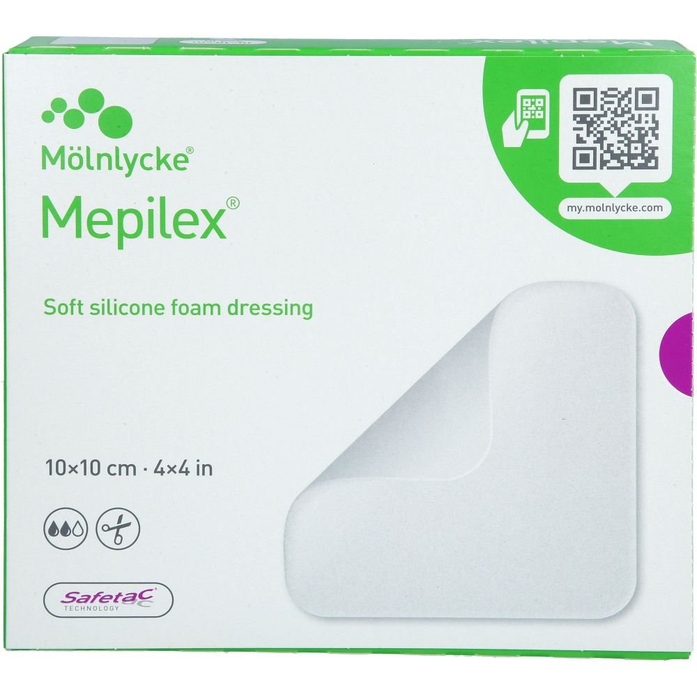 Mepilex 10x10 cm Schaumverband 5 St