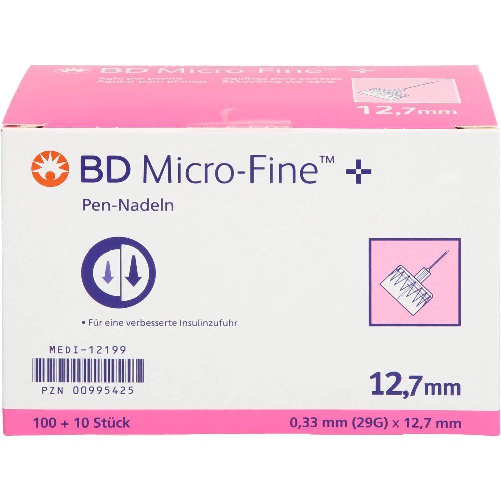 Bd Micro-Fine Pen-Nadeln 0,33x12,7 mm 110 St