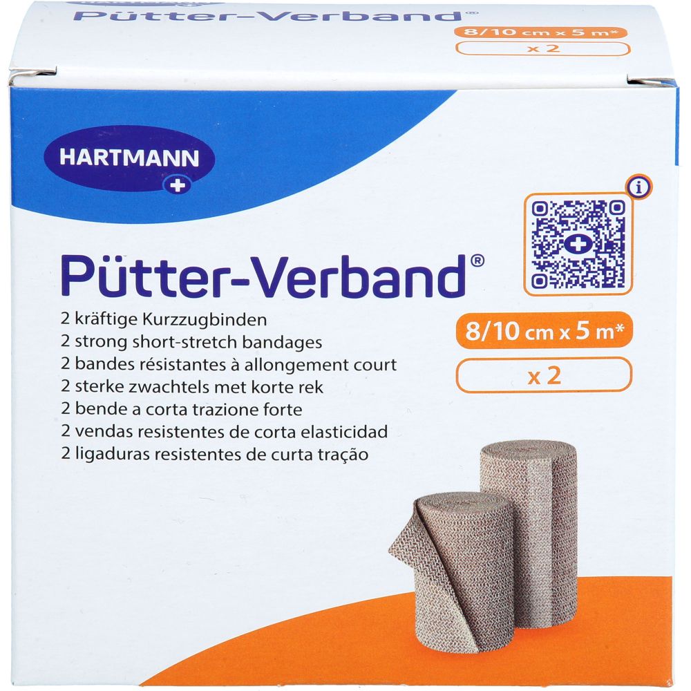 Pütter Verband 8/10 cmx5 m 2 St