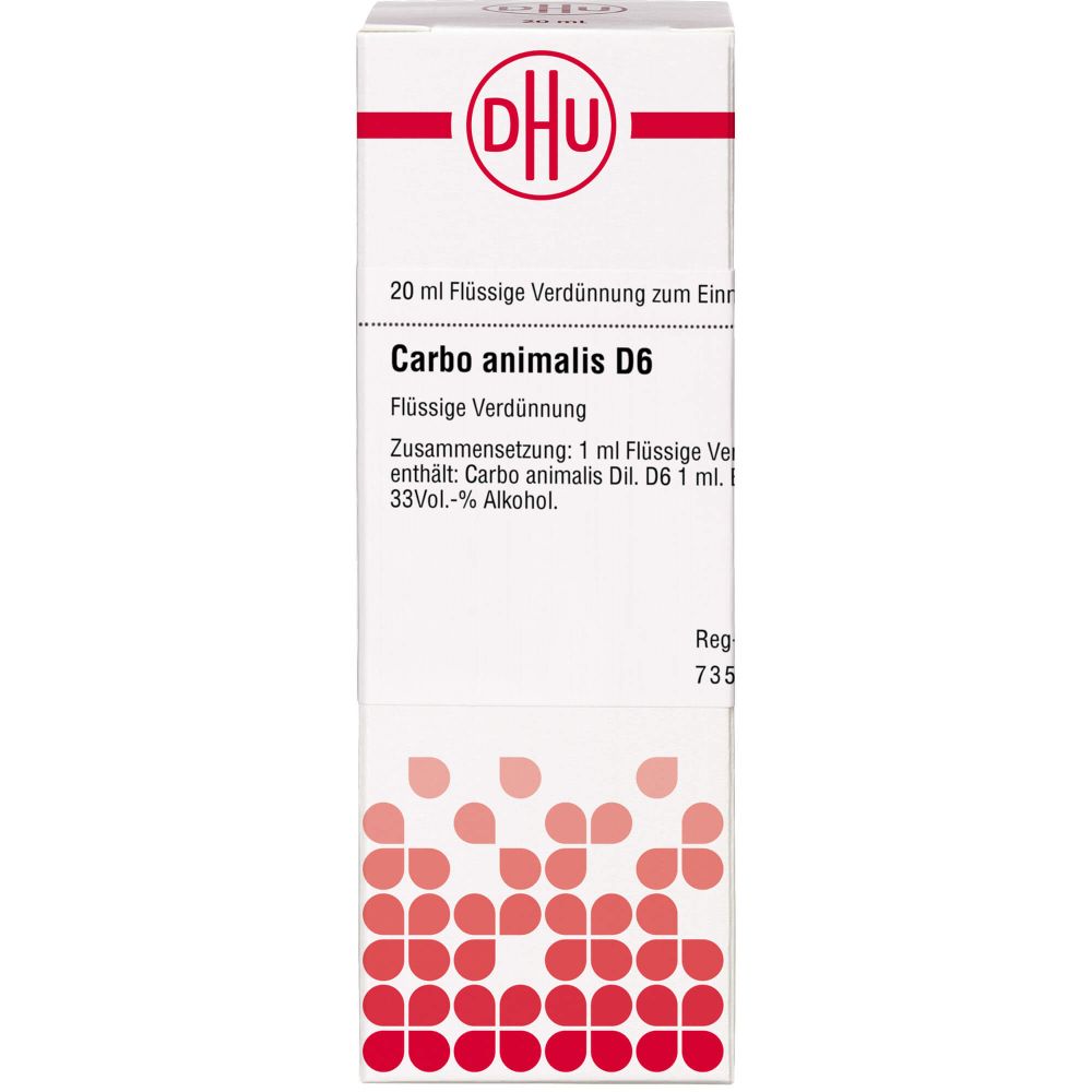 Carbo Animalis D 6 Dilution 20 ml