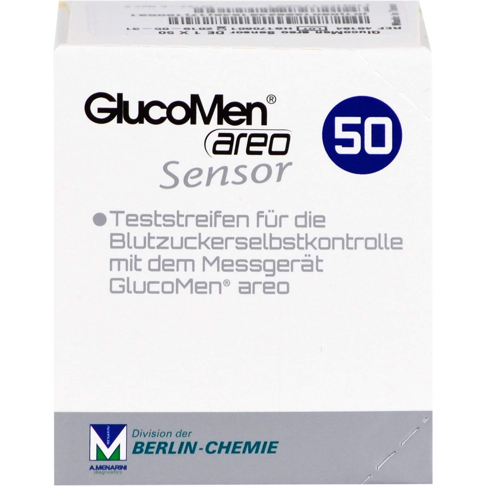 Glucomen areo Sensor Teststreifen 50 St