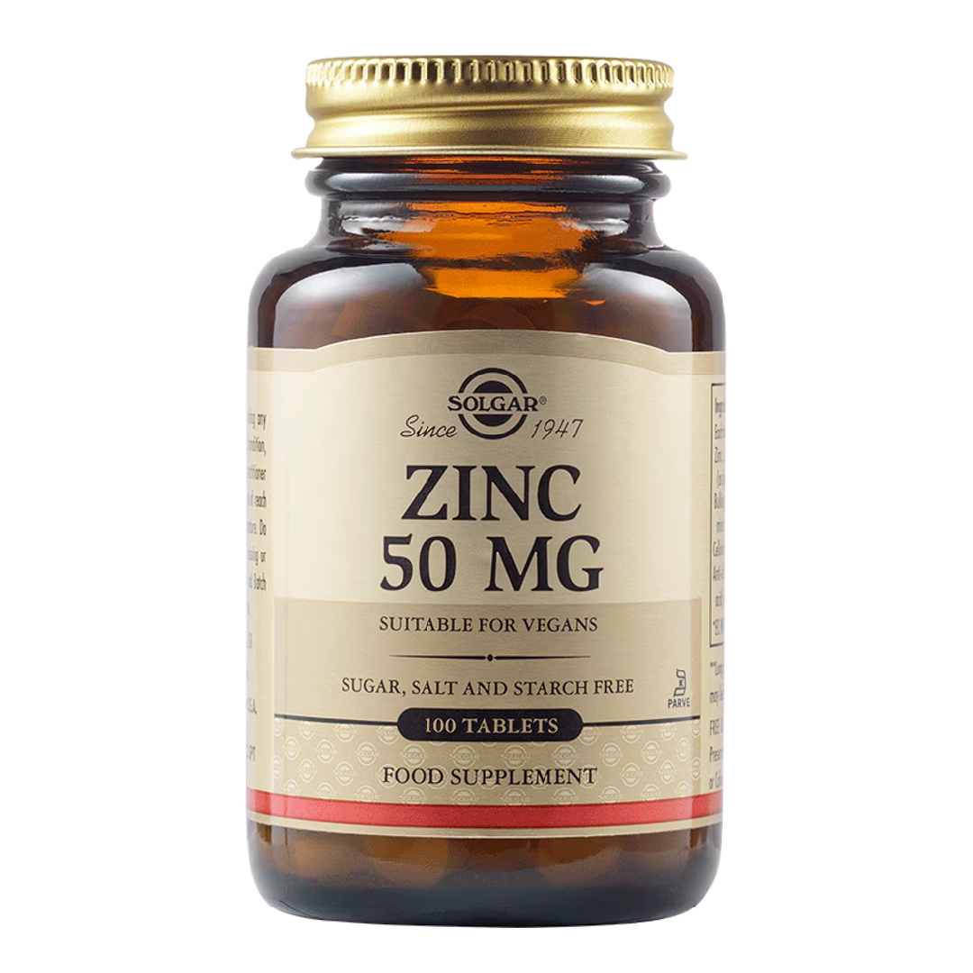 Zinc 50mg, 100 tablete, Solgar