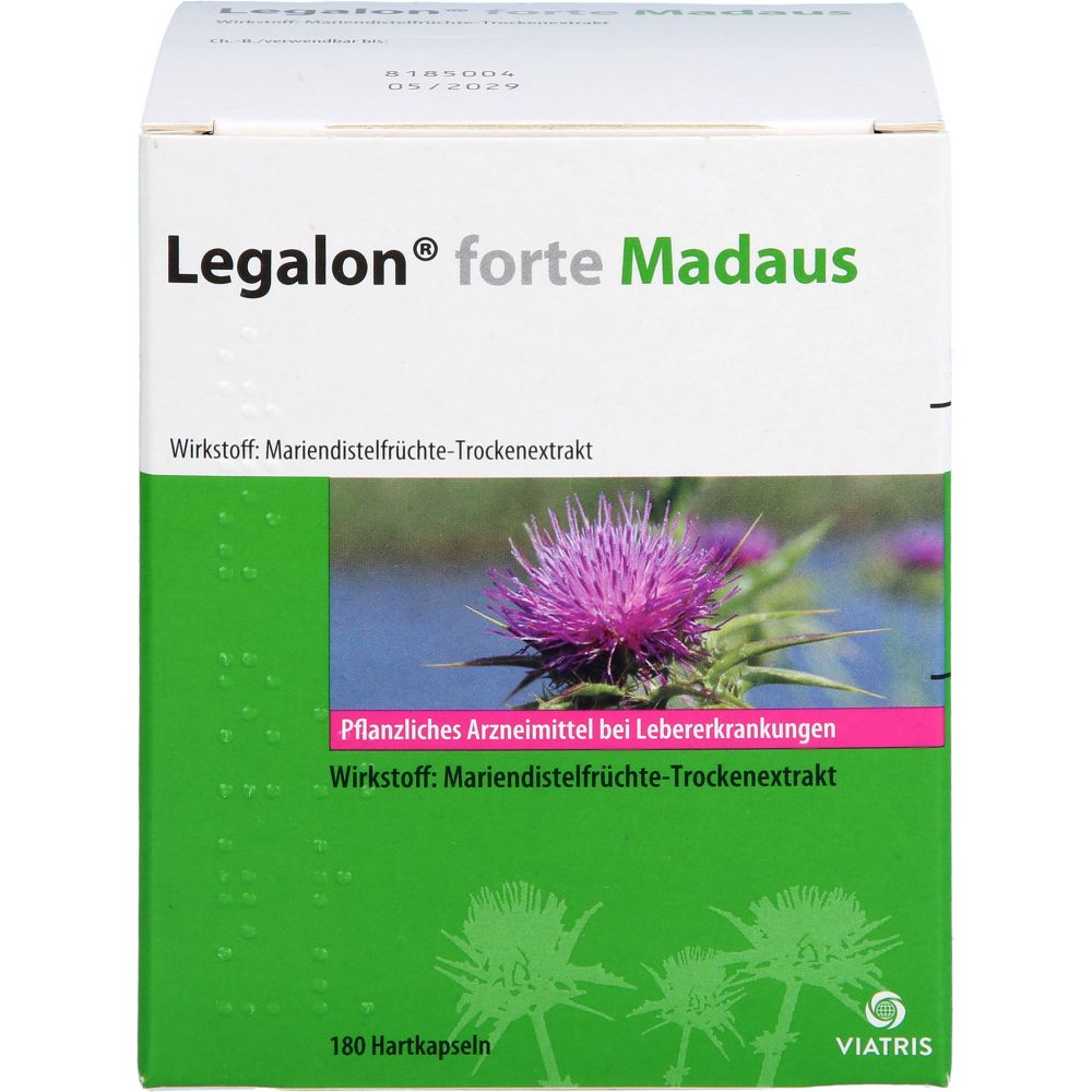 Legalon forte Madaus Hartkapseln 180 St