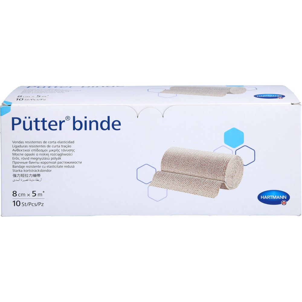 Pütter Binde 8 cmx5 m 10 St