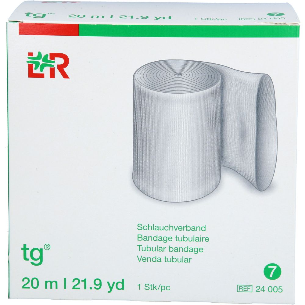 Tg Schlauchverband Gr.7 20 m weiß 24005 1 St
