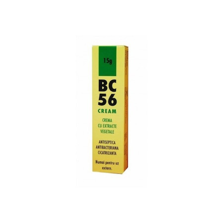 Crema cu extracte vegetale BC 56 L'amar, 20 g