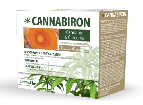 Cannabiron, 30 capsule + 30 tablete, Dietmed