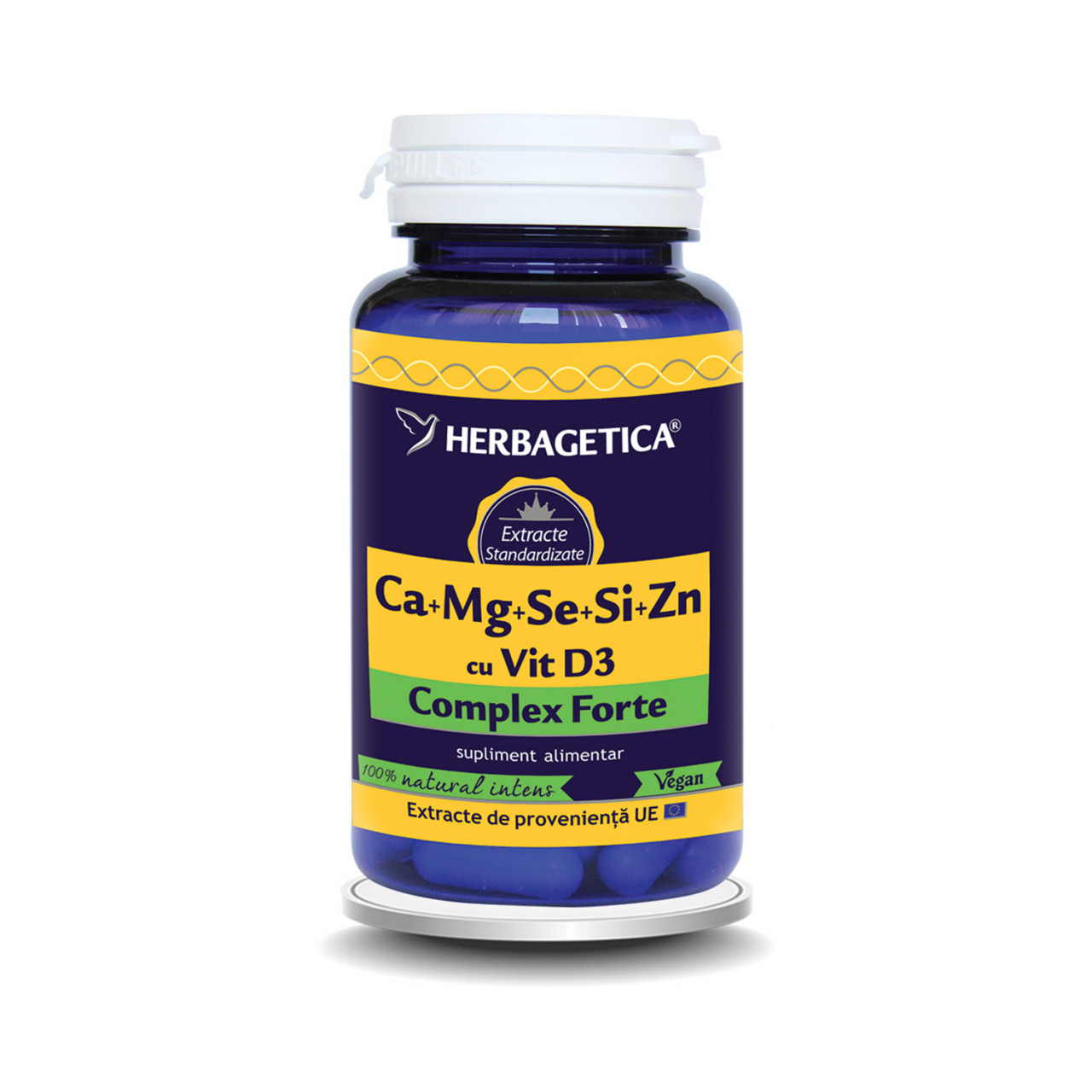 Ca+Mg+Se+Si organice x30cps(Herbagetica)