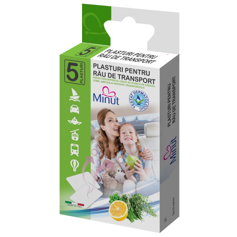 Plasturi Minut pentru rau de transport,5 buc