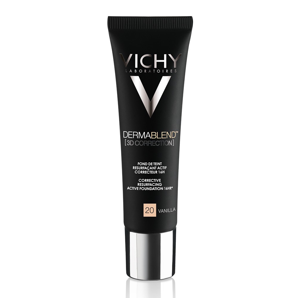 Fond de ten corector imperfectiuni DermaBlend 3D, Nuanta 20 Vanilla, 30 ml, Vichy
