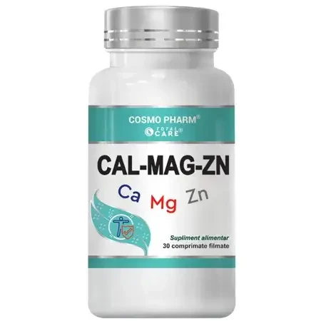 Cal-Mag-Zinc, 30 tablete, Cosmopharm