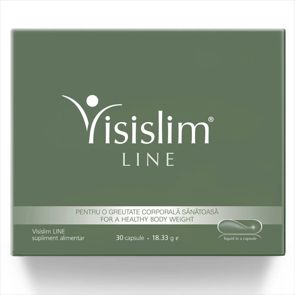 Capsule pentru reducerea greutǎții Visislim Line, 30 de capsule, Vitaslim