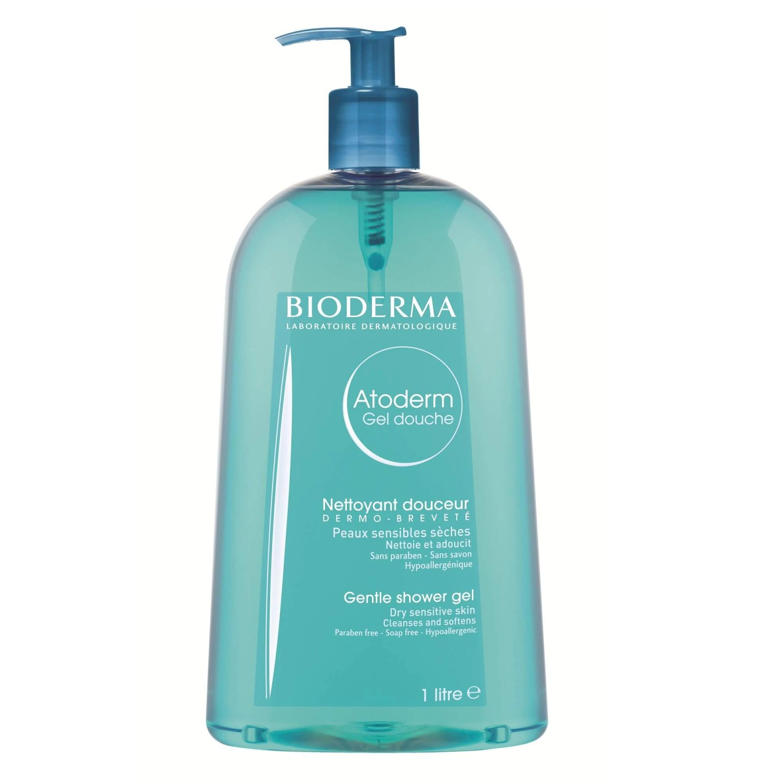 Gel de duș Atoderm, 1 L, Bioderma