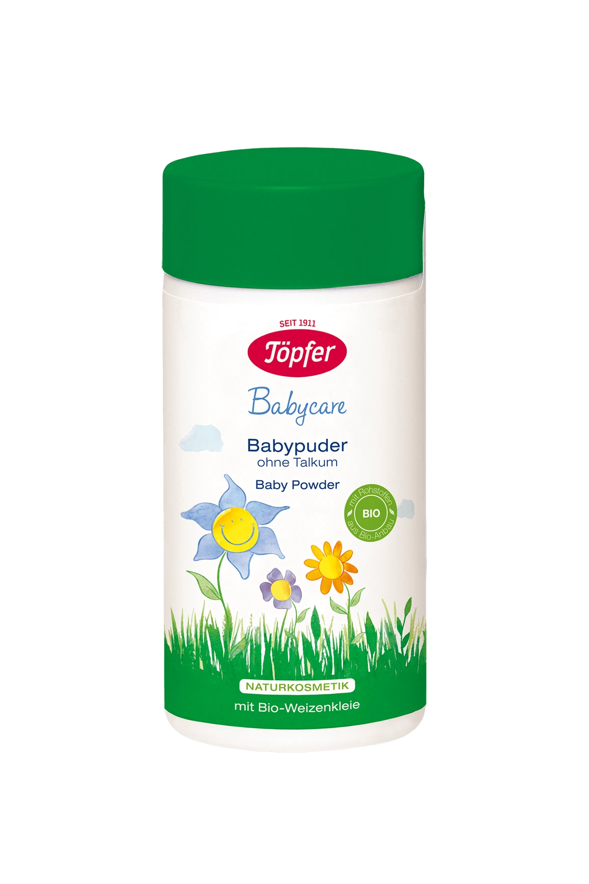 Pudra Bio pentru bebelusi, 75 g, Topfer