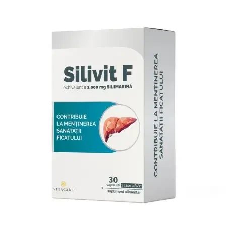 Silivit F, 30 capsule, Vitacare