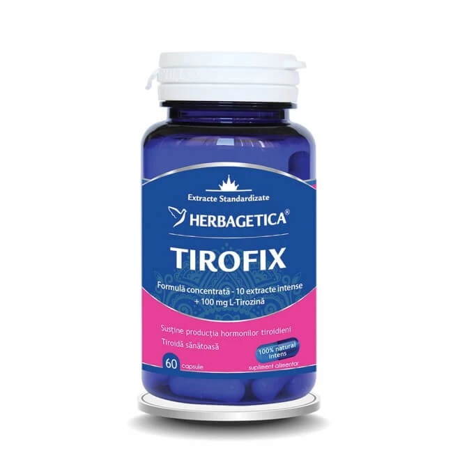 Tirofix, 60 capsule, Herbagetica