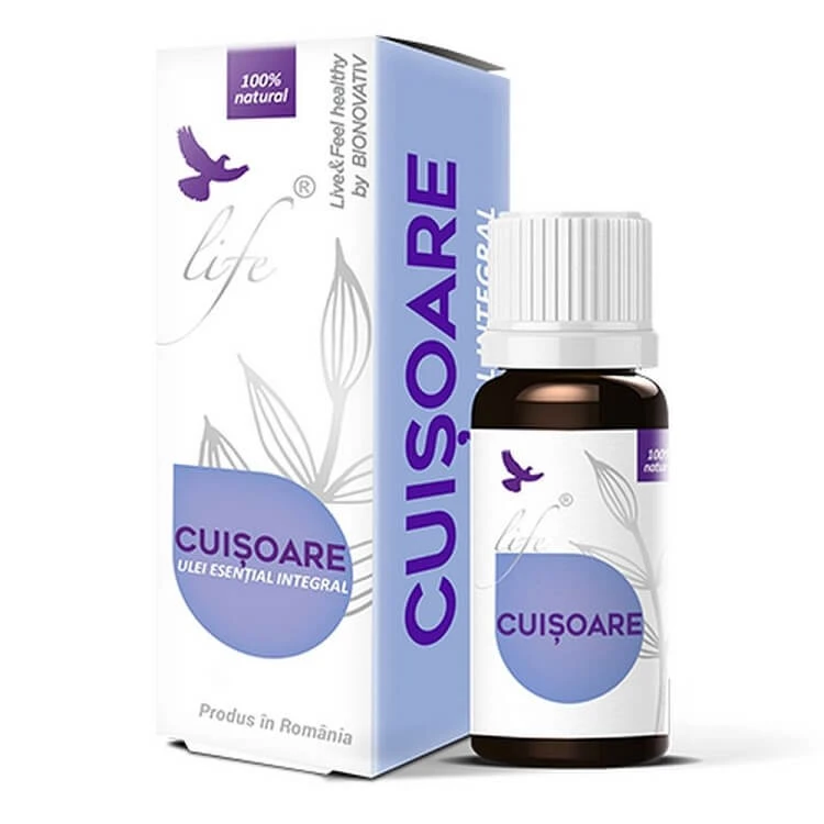 Ulei esențial integral de Cuișoare, 10 ml, Bionovativ