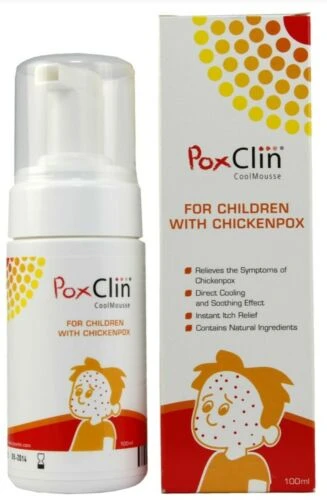 Spuma pentru vărsat de vânt Poxclin, 100 ml, Vitalia