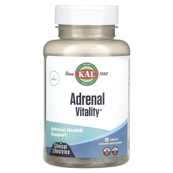 Adrenal Vitality Kal, 60 tablete, Secom