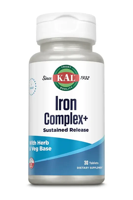 Iron Complex+ Kal, 30 tablete, Secom