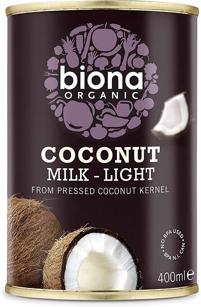Lapte de cocos Light Organic, 400 ml, Biona
