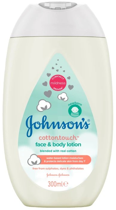 Lotiune pentru fata si corp Cottontouch, 300 ml, Johnson Baby