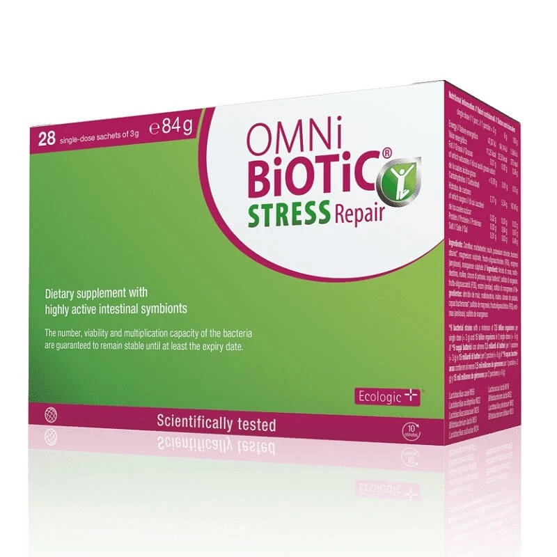 Omni-Biotic Stress Repair, 28 plicuri, Institut AllergoSan (OmniBiotic)