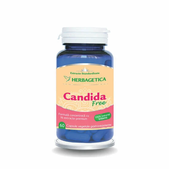 Candida Free, 60 capsule, Herbagetica