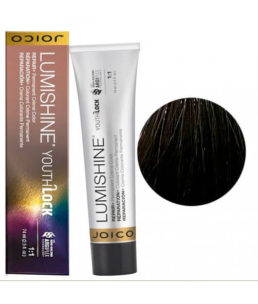 Vopsea de par permanenta LumiShine YouthLock Crème 5NN 74ml