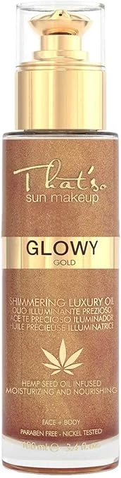 Ulei autobronzant, Glowy Gold x 100ml, That So