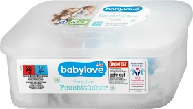 Babylove Şerveţele umede la cutie sensitive, 80 buc