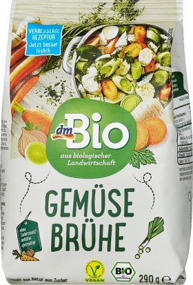 DmBio Bază pentru supă de legume, 290 g