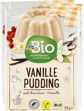 DmBio Budincă de  vanilie, 105 g