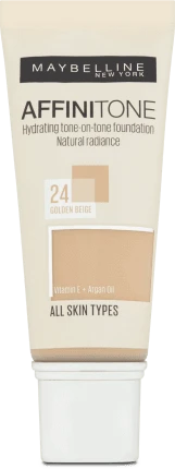 Maybelline New York Affinitone fond de ten 24 Golden Beige, 30 ml