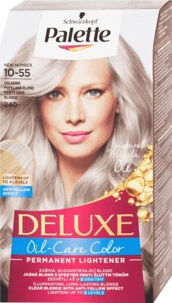 Palette Deluxe Vopsea permanentă 240/10-55 Blond Rece Prăfuit, 1 buc