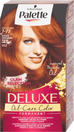 Palette Deluxe Vopsea permanentă  562/7-77 Arămiu Strălucitor Intens, 1 buc