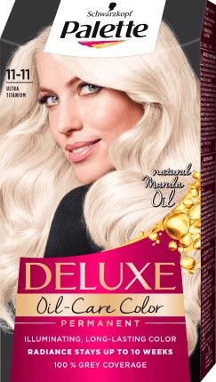 Palette Deluxe Vopsea permanentă 11-11 Blond Ultra Titan, 1 buc