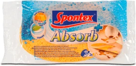 Spontex Bureți absorbanți vâscoză, 2 buc