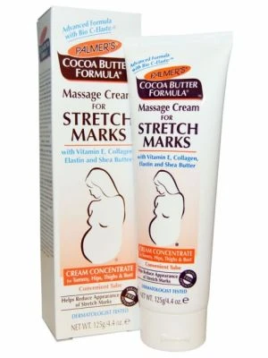 Cremă concentrată de masaj antivergeturi Formula Unt de Cacao, 125 g, Palmer's