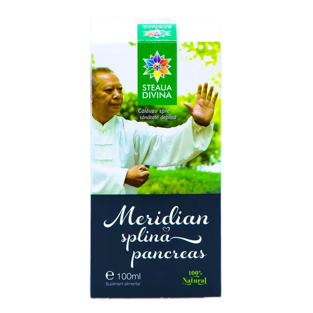 Meridian Splină Pancreas extract, 100 ml, Steaua Divina