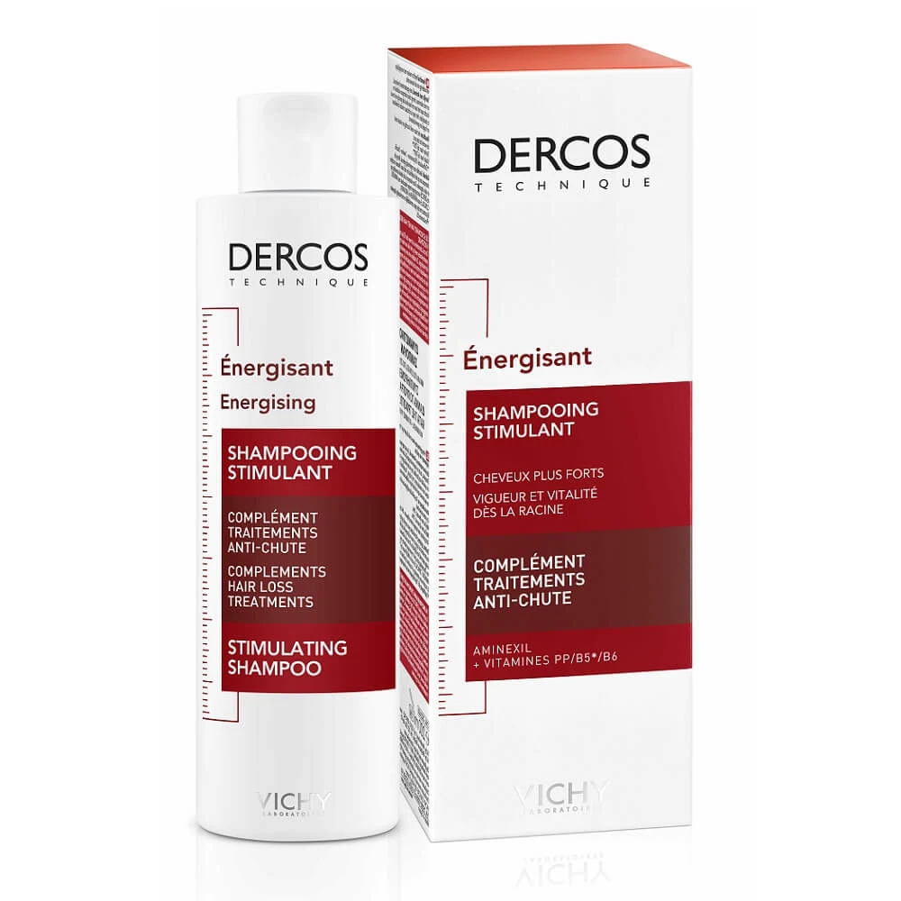 Şampon energizant împotriva căderii părului Dercos Aminexil, 200 ml, Vichy