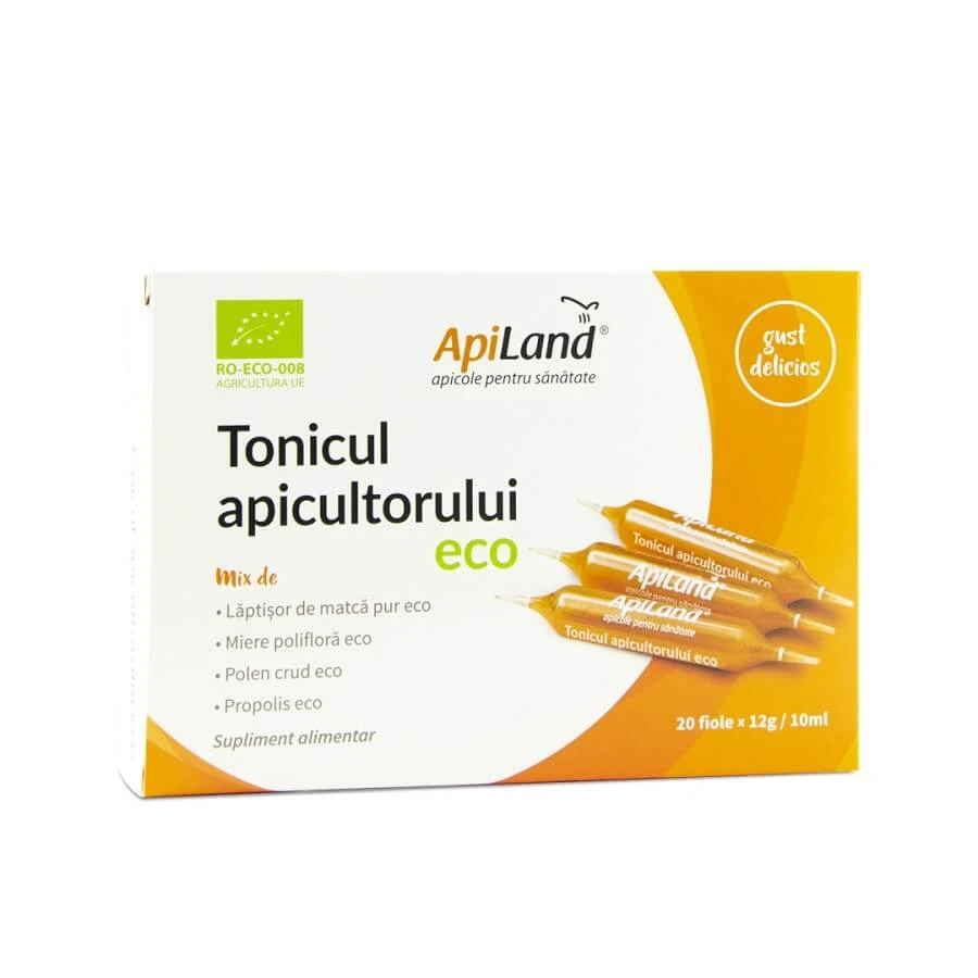 Tonicul apicultorului Eco, 20 fiole, Apiland