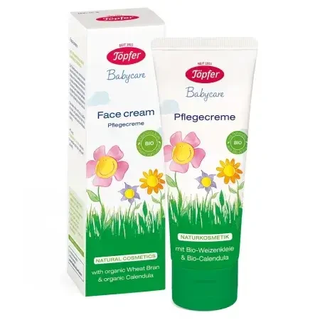 Crema de fata Bio pentru copii, 75 ml, Topfer