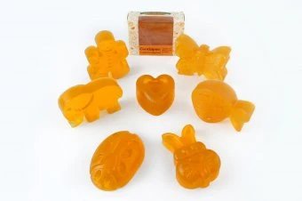 CocoSapun transparent cu argan, susan si note citrice 50 g, Verre de Nature
