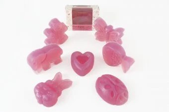 CocoSapun transparent cu argan, nalba mare si note lila 50 g, Verre de Nature