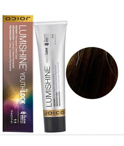 Vopsea de par permanenta Joico LumiShine YouthLock Crème 7NN 74ml