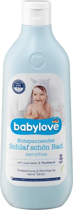 Babylove Spumant de baie relaxant senzitive, 500 ml