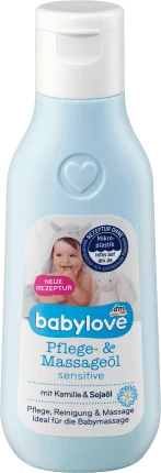 Babylove Ulei de îngrijire și masaj, 50 ml