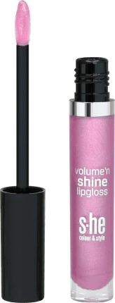 She colour&style Volume'n shine luciu de buze 340/015, 5,2 g